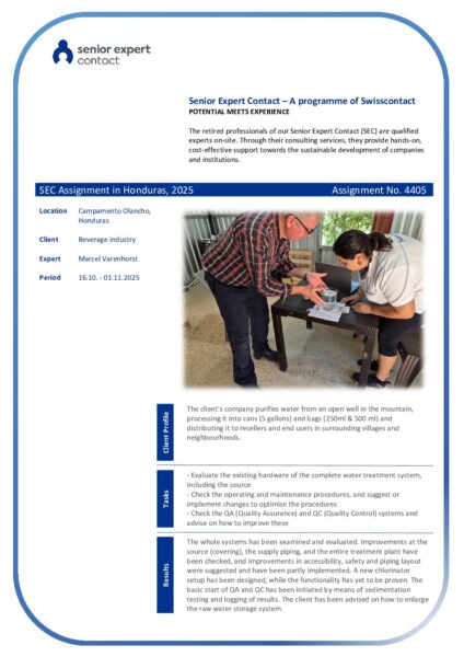 Senior Expert Contact SEC